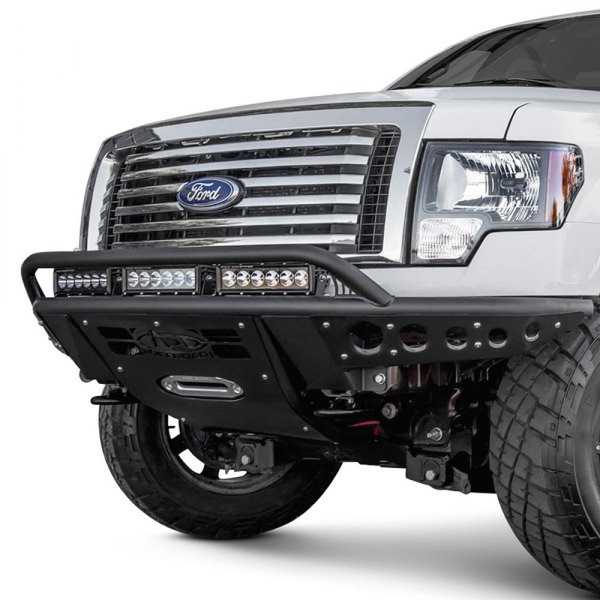 Addictive Desert Designs® - Stealth R Full Width Front Pre-Runner Black Bumper