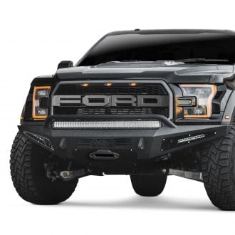 2017 Ford F-150 Off-Road Steel Front Bumpers — CARiD.com