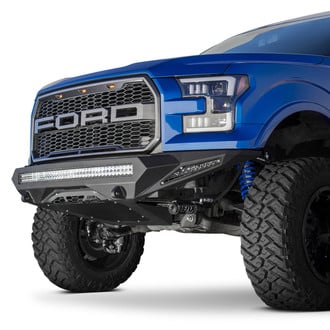 Addictive Desert Designs® - Stealth Fighter Full Width Hammer Black Front HD Bumper