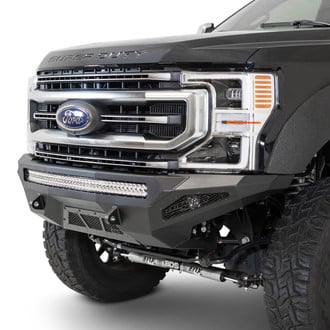 Addictive Desert Designs® - Stealth Fighter Full Width Hammer Black Front HD Bumper