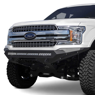 Addictive Desert Designs® - Stealth Fighter Full Width Hammer Black Front HD Bumper