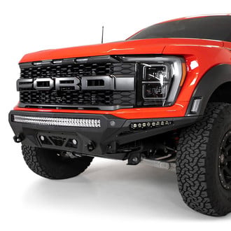 Addictive Desert Designs® - Stealth Fighter Full Width Hammer Black Front HD Bumper
