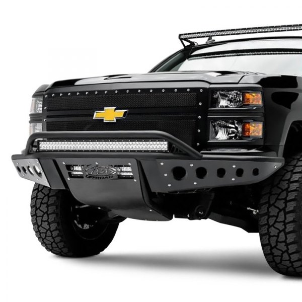 Addictive Desert Designs® - Stealth Full Width Front Pre-Runner Black Bumper