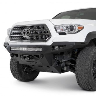 2017 Toyota Tacoma Custom 4x4 Off-Road Steel Bumpers – CARiD.com