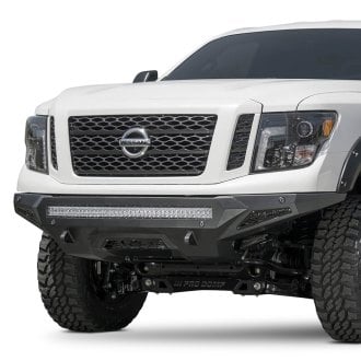 2018 Nissan Titan XD Custom 4x4 Off-Road Steel Bumpers – CARiD.com