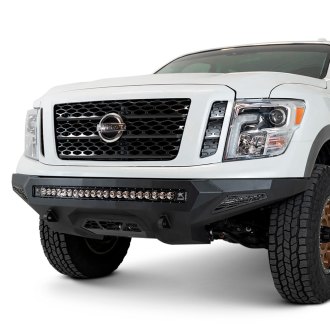 Nissan Titan Custom 4x4 Off-Road Steel Bumpers – CARiD.com