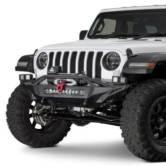 2022 Jeep Wrangler Off-Road Steel Front Bumpers — CARiD.com