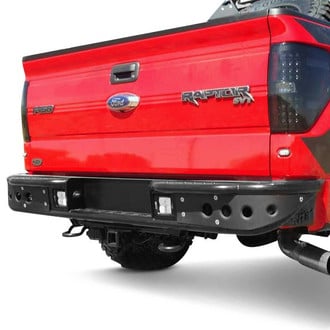 Addictive Desert Designs® - Venom Full Width Black Rear Pre-Runner Bumper