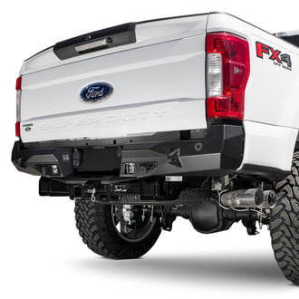 Addictive Desert Designs® - Stealth Fighter Full Width Hammer Black Rear HD Bumper