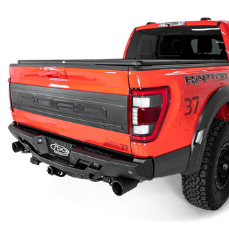 Addictive Desert Designs® - Stealth Fighter Full Width Hammer Black Rear HD Bumper