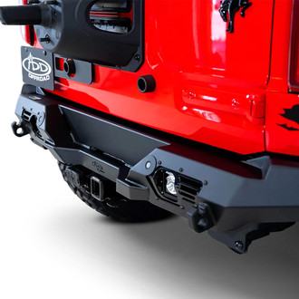Addictive Desert Designs® - Bomber Full Width Black Powder Coated Rear HD Bumper