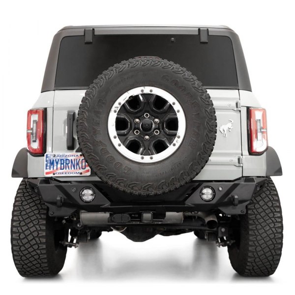 Addictive Desert Designs® - Krawler Full Width Rear HD Hammer Black Bumper