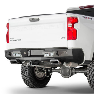 Addictive Desert Designs® - Stealth Fighter Full Width Hammer Black Rear HD Bumper