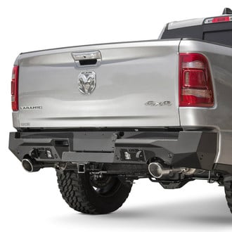 Addictive Desert Designs® - Stealth Fighter Full Width Hammer Black Rear HD Bumper