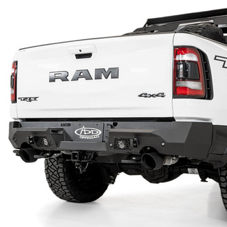 Addictive Desert Designs® - Stealth Fighter Full Width Hammer Black Rear HD Bumper