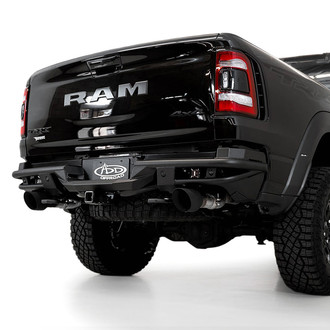 Addictive Desert Designs® - PRO Bolt-On Full Width Hammer Black Rear Pre-Runner Bumper