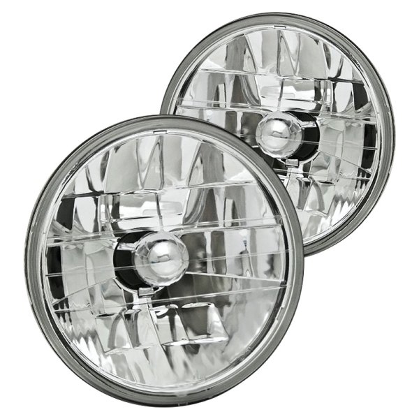 Adjure® - Diamond Cut Round Custom Sealed Beam Headlights