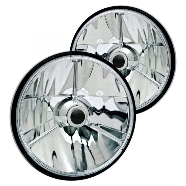 Adjure® - Wave Cut Round Custom Sealed Beam Headlights