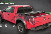 Advantage Truck Accessories Hard Hat Premier Tri Fold Tonneau Cover