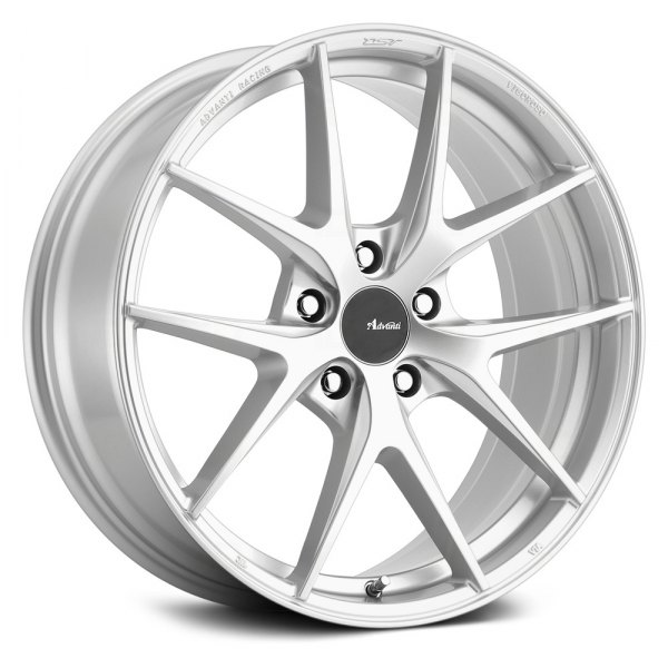 ADVANTI RACING® VIGOROSO Wheels - Flash Silver Rims