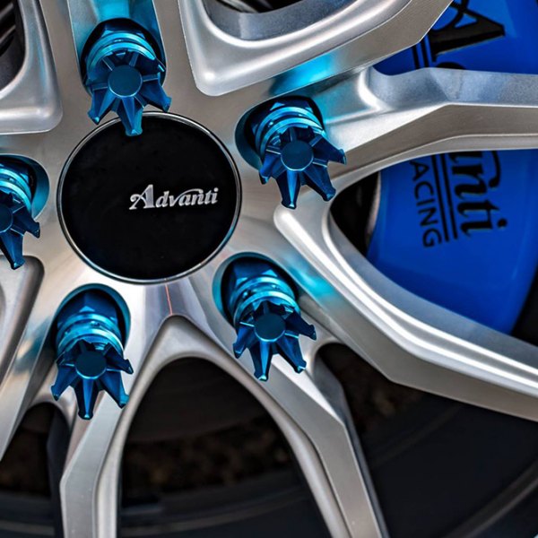 Advanti Racing® - Hybris Silver Machined Face Honda Civic