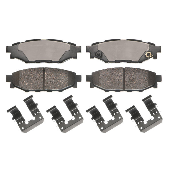 Advics® AD1114 - Ultra-Premium™ Ceramic Rear Disc Brake Pads