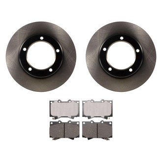 Advics® - Ultra-Premium™ Front Brake Kit with Ceramic Pads