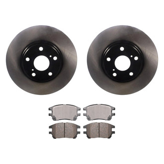 Advics® - Ultra-Premium™ Front Brake Kit with Ceramic Pads