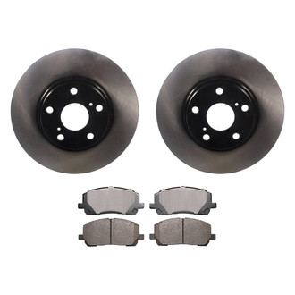 Advics® - Ultra-Premium™ Front Brake Kit with Ceramic Pads