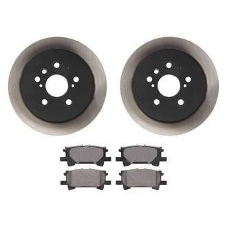 Advics® - Ultra-Premium™ Rear Brake Kit with Ceramic Pads
