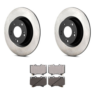 Advics® - Ultra-Premium™ Front Brake Kit with Ceramic Pads