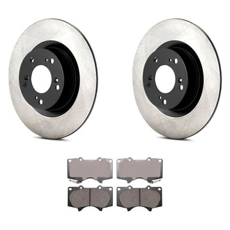 Advics® - Ultra-Premium™ Front Brake Kit with Ceramic Pads
