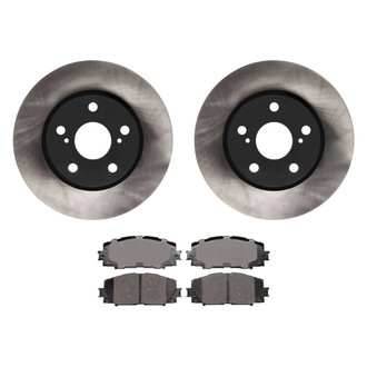 Advics® - Ultra-Premium™ Front Brake Kit with Ceramic Pads