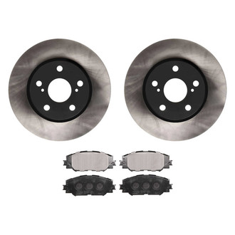 Advics® - Ultra-Premium™ Front Brake Kit with Ceramic Pads