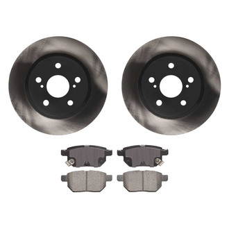 Advics® - Ultra-Premium™ Rear Brake Kit with Ceramic Pads