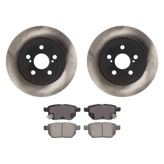 Advics® - Ultra-Premium™ Rear Brake Kit with Ceramic Pads