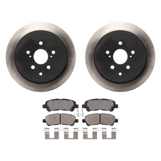 Advics® - Ultra-Premium™ Rear Brake Kit with Ceramic Pads