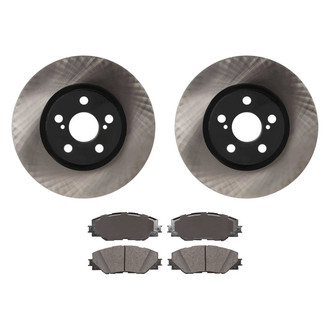 Advics® - Ultra-Premium™ Front Brake Kit with Ceramic Pads