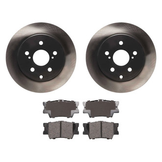 Advics® - Ultra-Premium™ Rear Brake Kit with Ceramic Pads