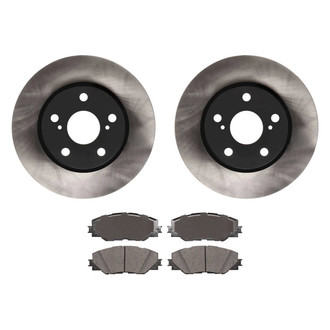 Advics® - Ultra-Premium™ Front Brake Kit with Ceramic Pads