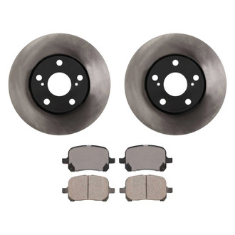 Advics® - Ultra-Premium™ Front Brake Kit with Ceramic Pads