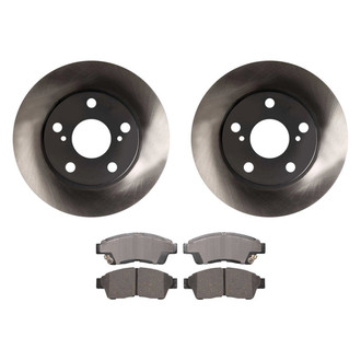 Advics® - Ultra-Premium™ Front Brake Kit with Ceramic Pads