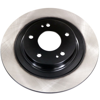 Advics® - Solid Rear Brake Rotor