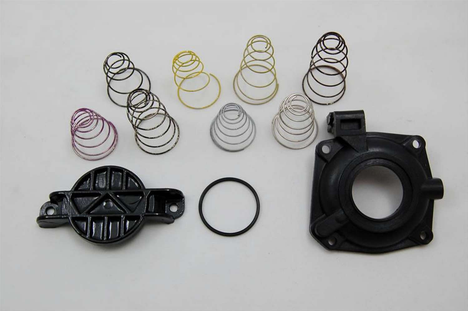 2 Holley White Light Vacuum Secondary Diaphragm Springs - Performance Carburetor Parts