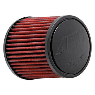 AEM Intakes® - DryFlow® Round Tapered Red Air Filter
