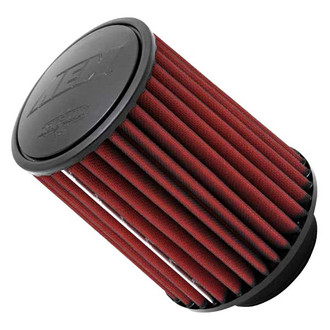 AEM Intakes® - DryFlow® Round Tapered Red Air Filter (3.5" F x 5.25" B x 4.75" T x 7" H)