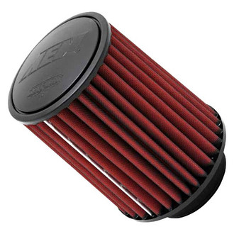 AEM Intakes® - DryFlow® Round Tapered Red Air Filter (4" F x 5.75" B x 4.75" T x 7" H)