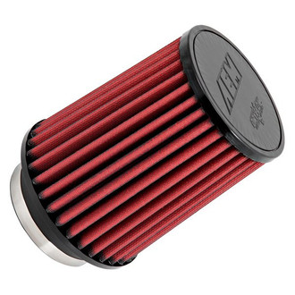 AEM Intakes® - DryFlow® Round Straight Red Air Filter (4" F x 6" B x 6" T x 6" OD x 7" H)