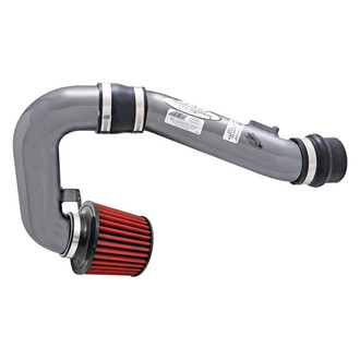 AEM Intakes® - Aluminum Gunmetal Gray Cold Air Intake System with Red Filter