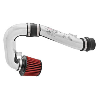 AEM Intakes® - Aluminum Polished Cold Air Intake System with Red Filter